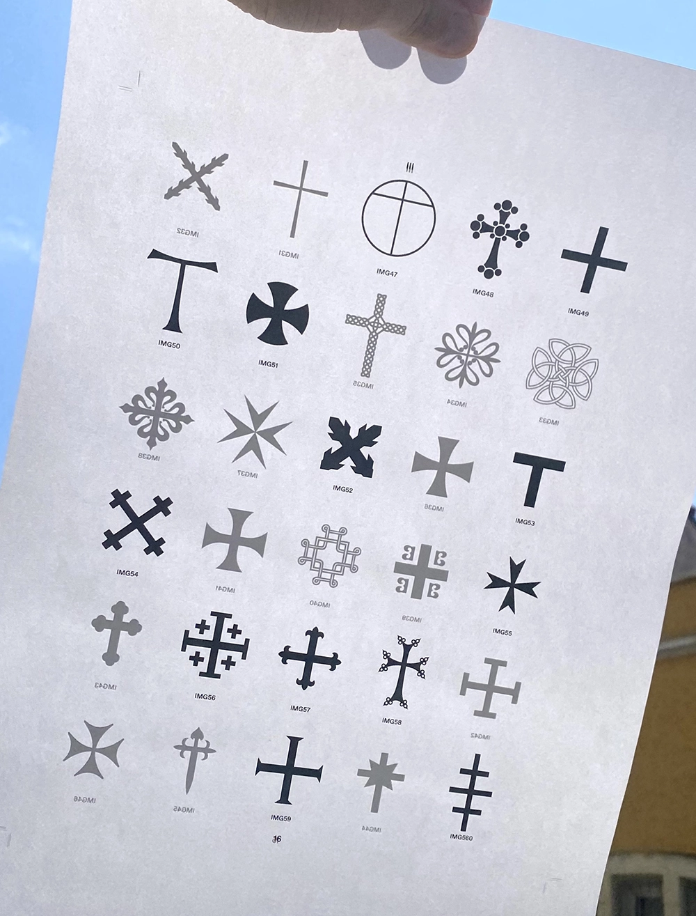 Figura, Printing test